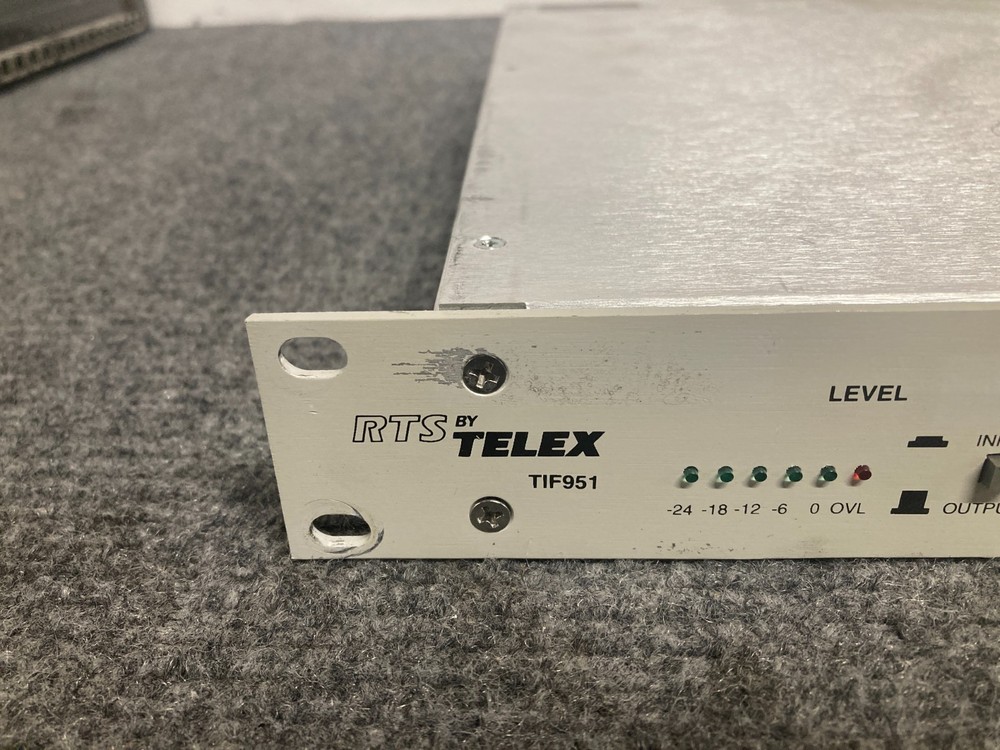 RPS Telex TIF 951 Communications TE-2314 Intercom Interface w/ Power Cord