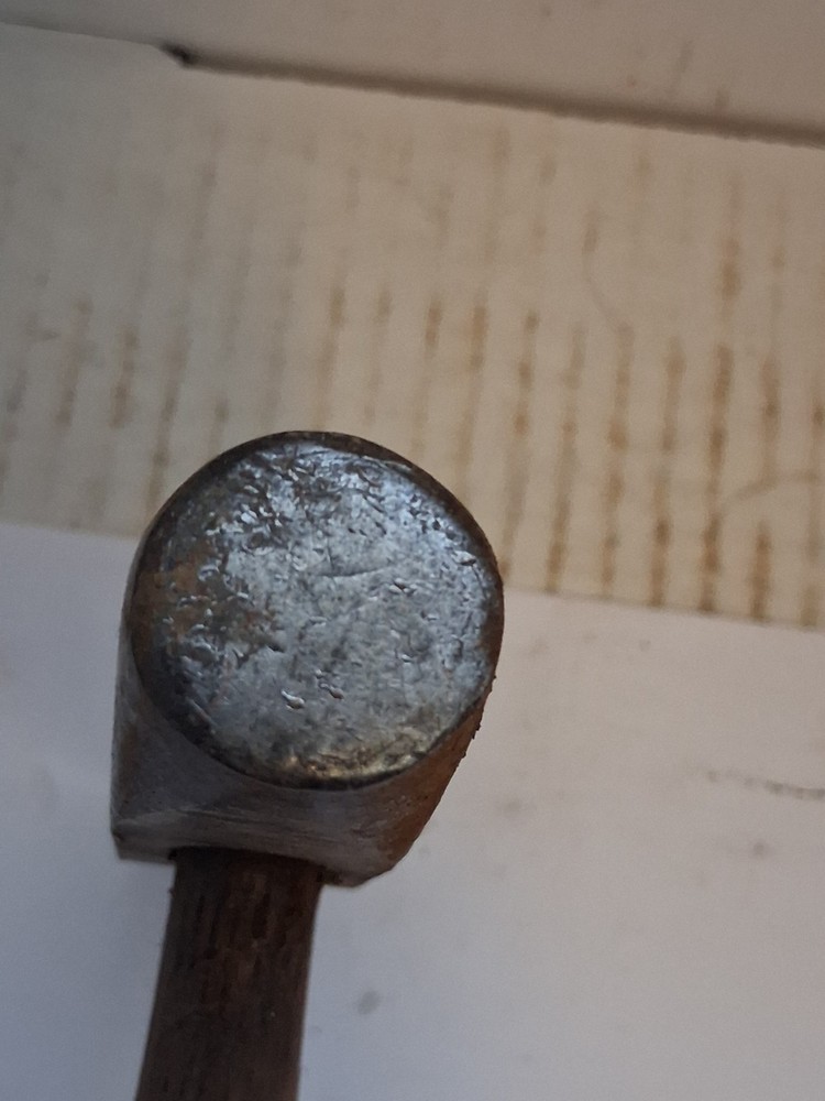 Vintage cross peen Stanley hammer, Bell System