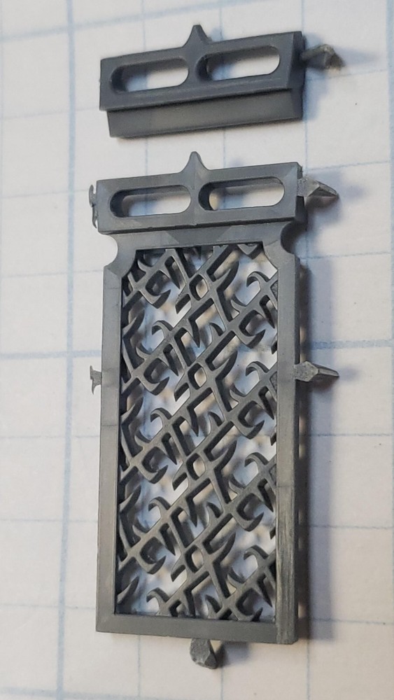 Warhammer 40k Drukhari Bits Raider Transport Engraved Boarding Plank #12