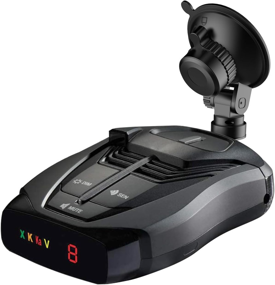 Cobra Radar Mount, Suction Cup Holder for Windshield & Dashboard, Compatible wit