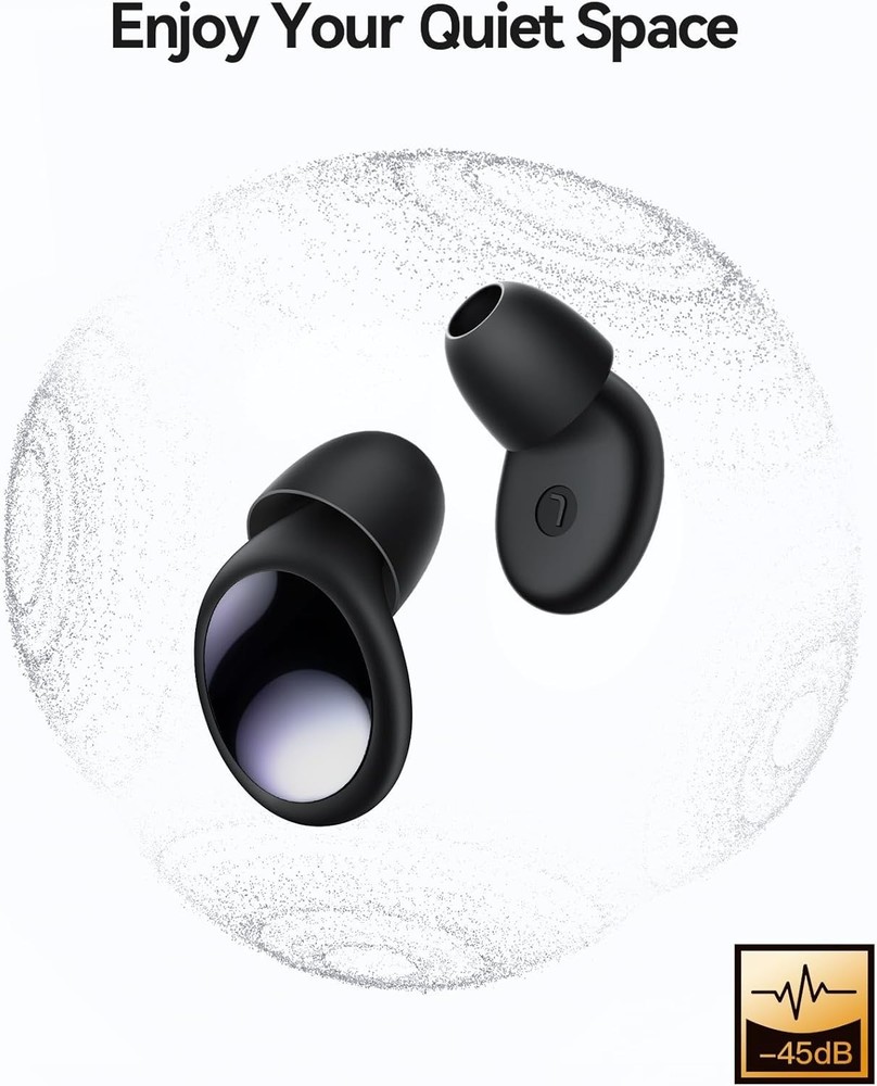 Q8 Quiet Ear Plug Pack -45dB Noise Cancelling & Noise Reduction for Sleeping