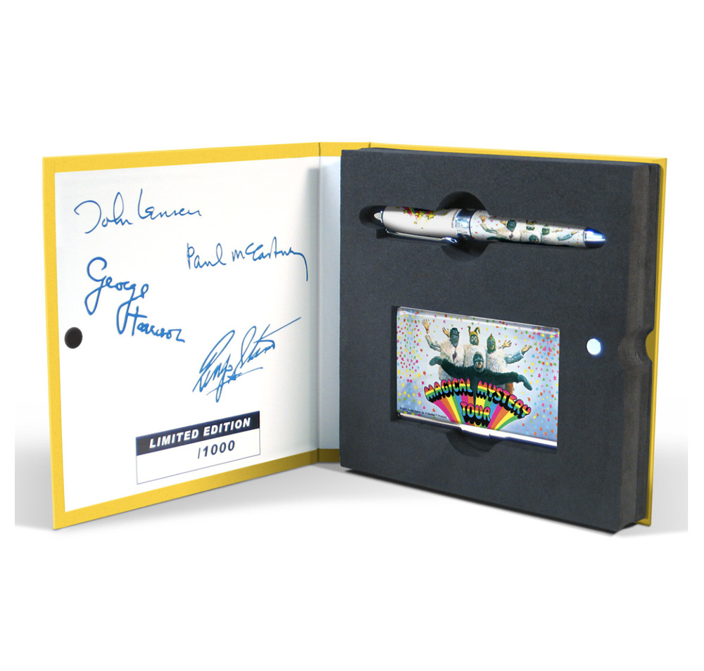 ACME Studio BEATLES Magical Mystery Tour ARTIST PROOF Rollerball Card Case Set