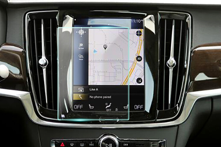 Crystal Clear Screen Protector for 2019 Volvo S90 Vehicle Navigation
