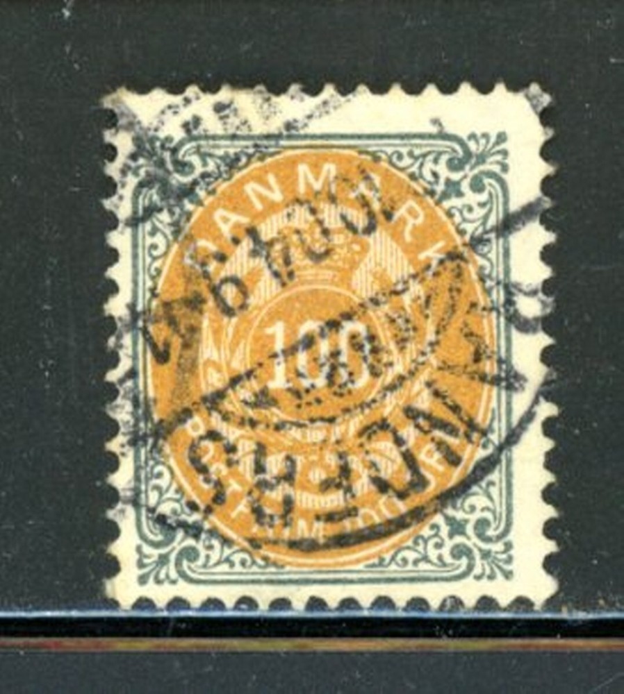 Denmark Scott # 52 - Used - CV=$35.00              (5-C186)