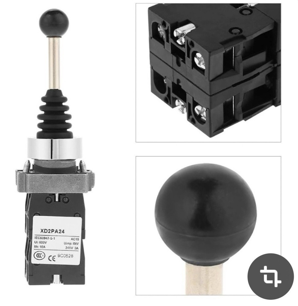 4-position Joystick Switch W/Spring Return