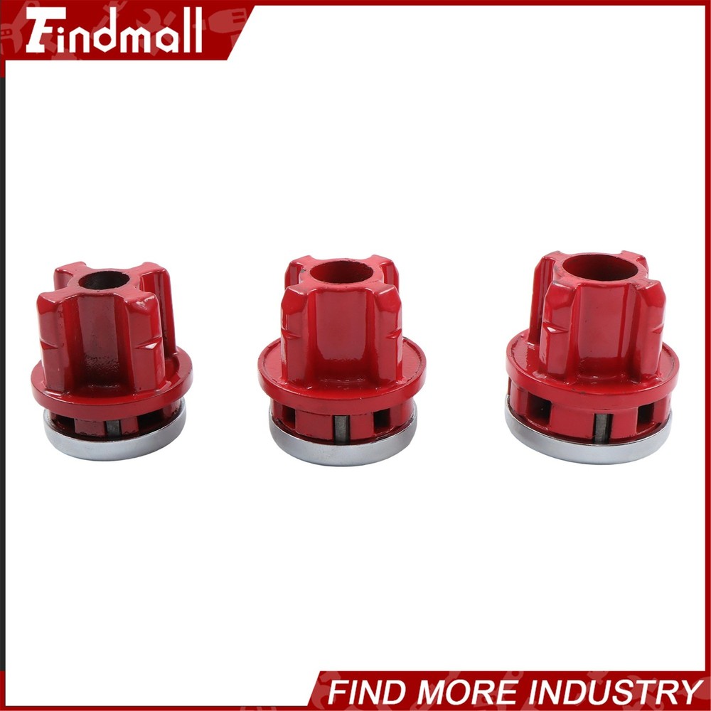 Findmall 7 Size Pipe Threader W/ Handle Pipe Threader Threading 3/8" To 2" Dies