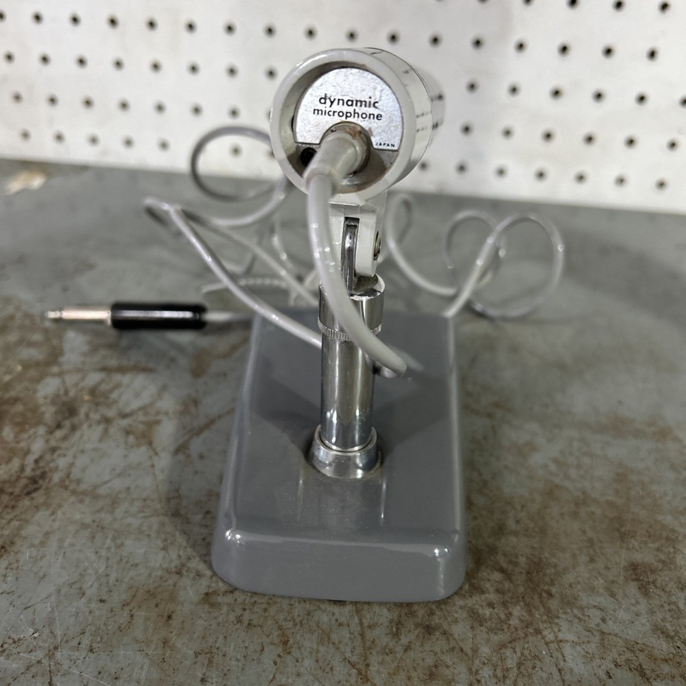 Vintage Midland Dynamic Microphone-Japan