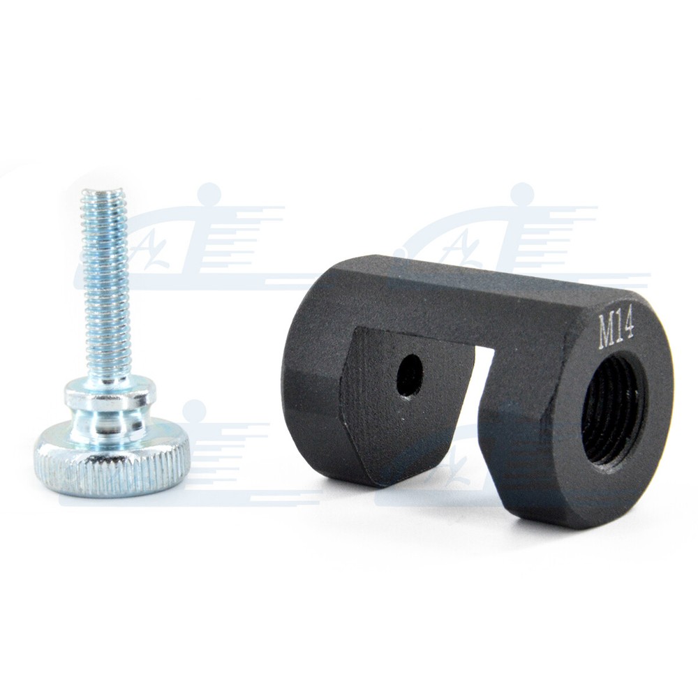 Universal 14mm Engine Spark Plug Gap Tool Gapper Gapping Sparkplug Caliper Black