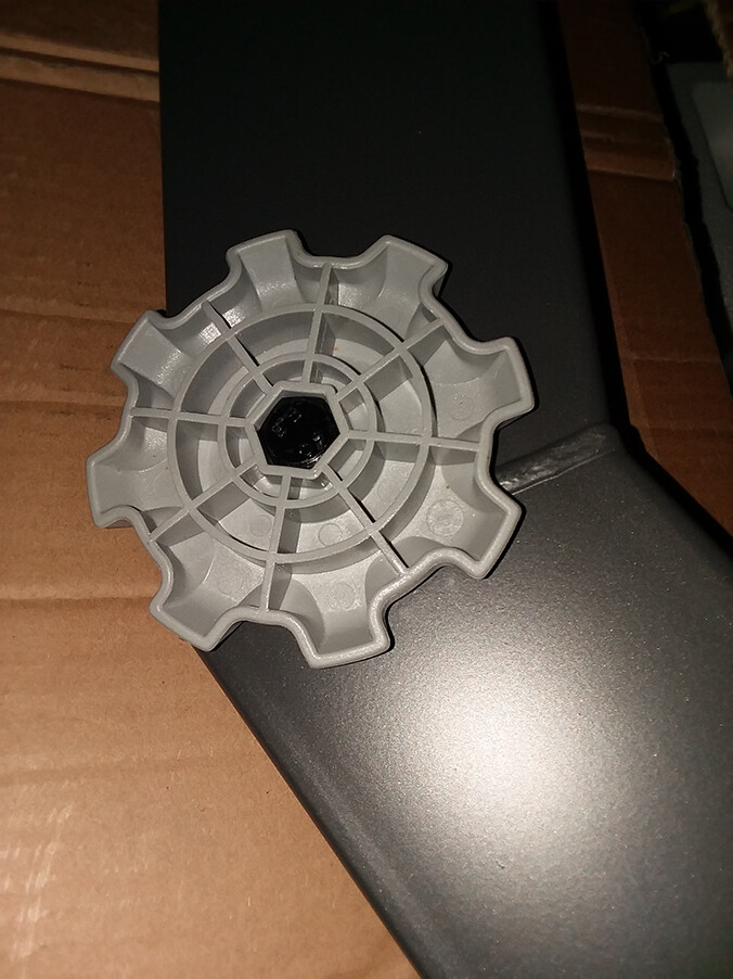 ONE NEW BOWFLEX HVT BASE LEVELER FOOT