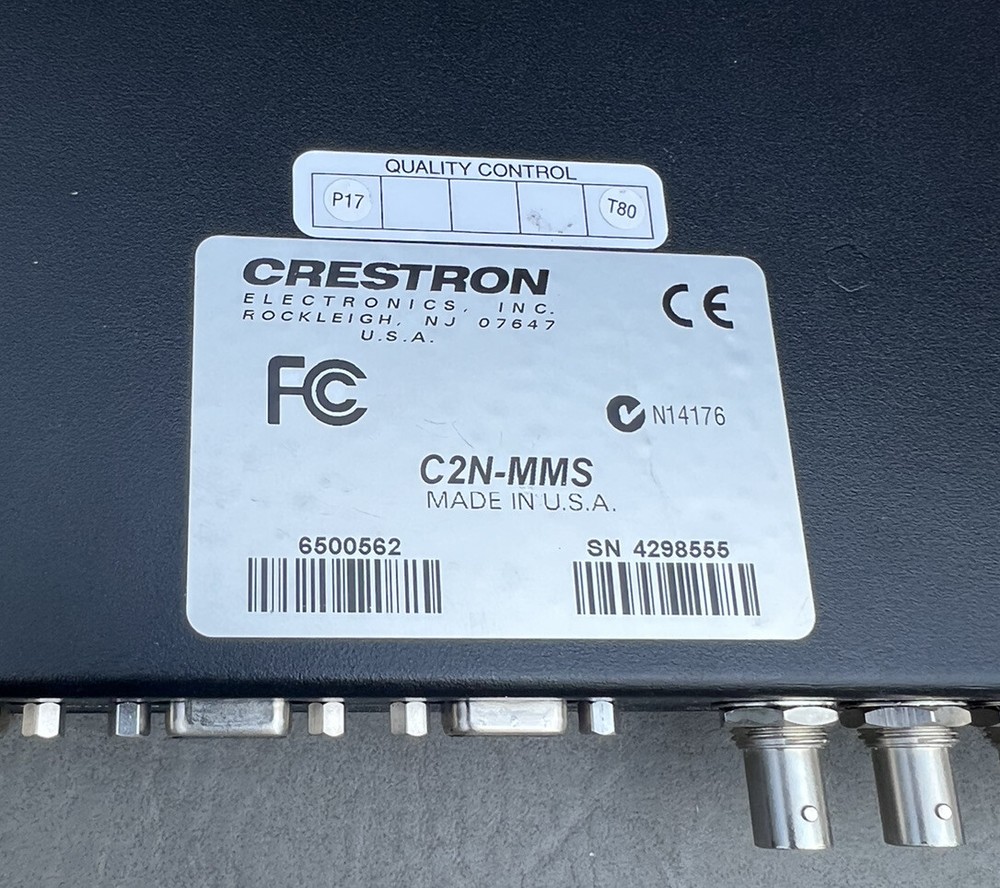 Used Crestron C2N-MMS Switcher