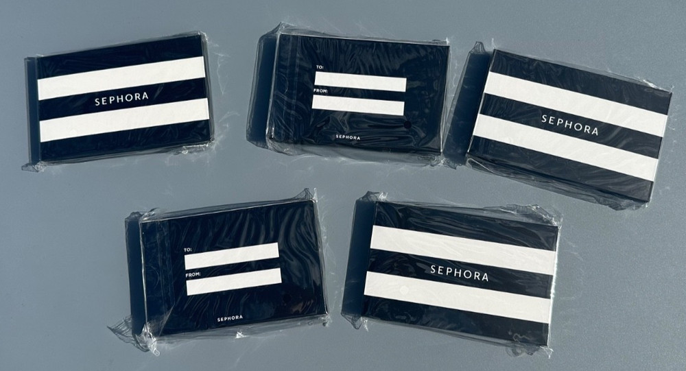 5 New Sephora Hinged Compact Mirrors~~Sealed Unopened GIFT BOX