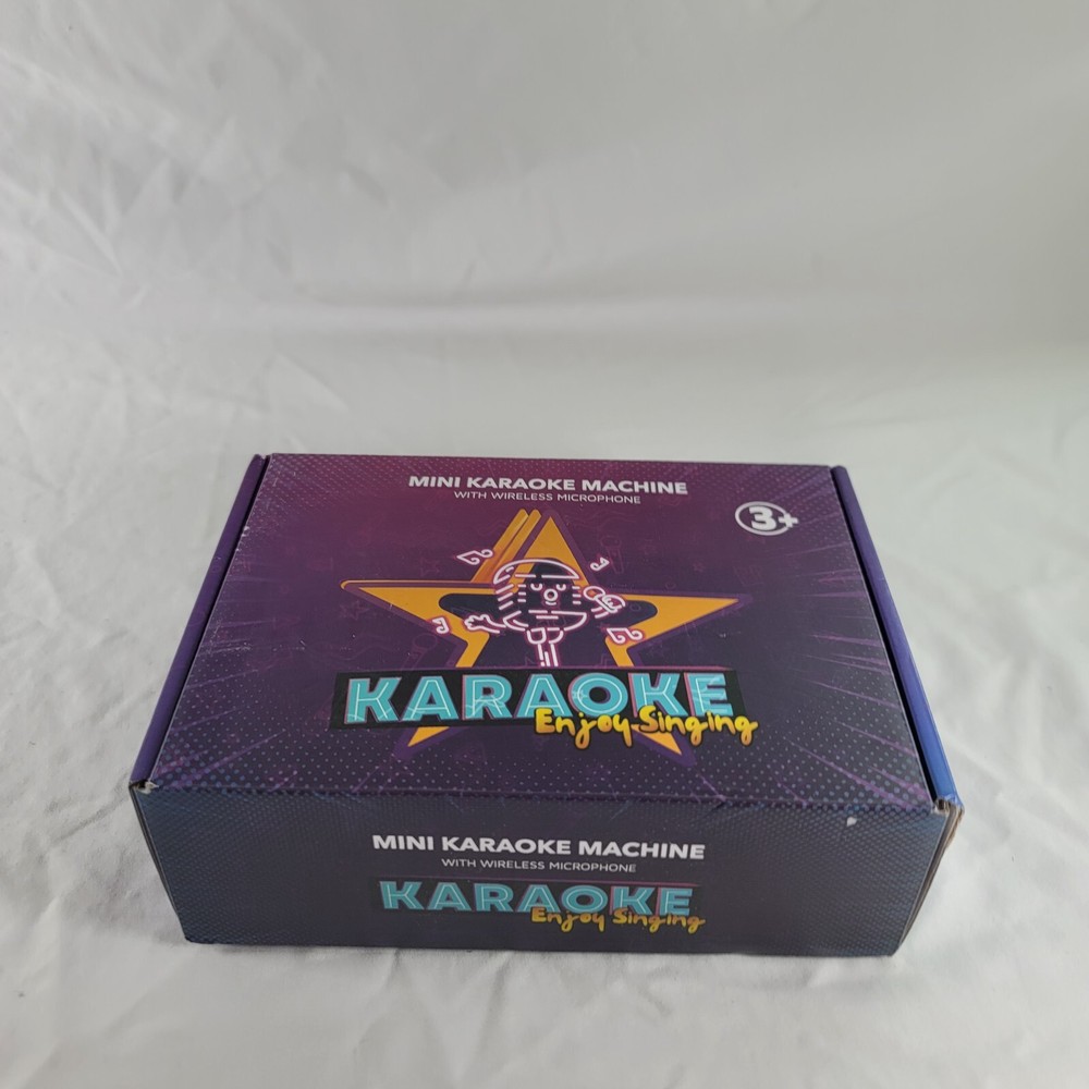 Mini Karaoke Machine (Open Box, NIB)