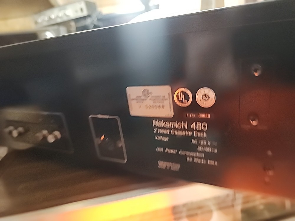 Nakamichi 480 2 Head Cassette Deck Serviced & Updated