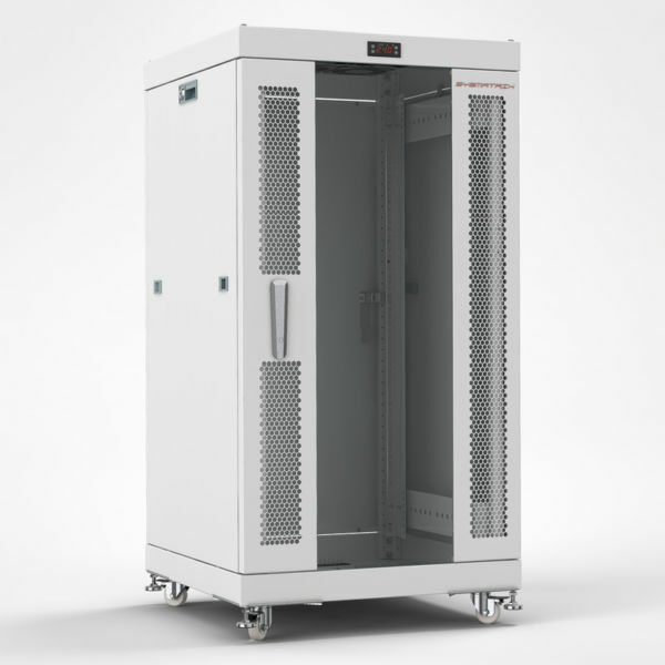 18U 35" Depth Server Rack Cabinet Network Enclosure Accessories Over $190 Value