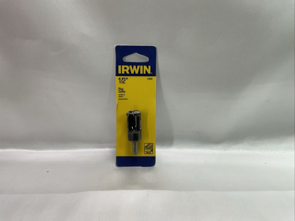 IRWIN  1/2" Plug Cutter 43908 FOR WOOD