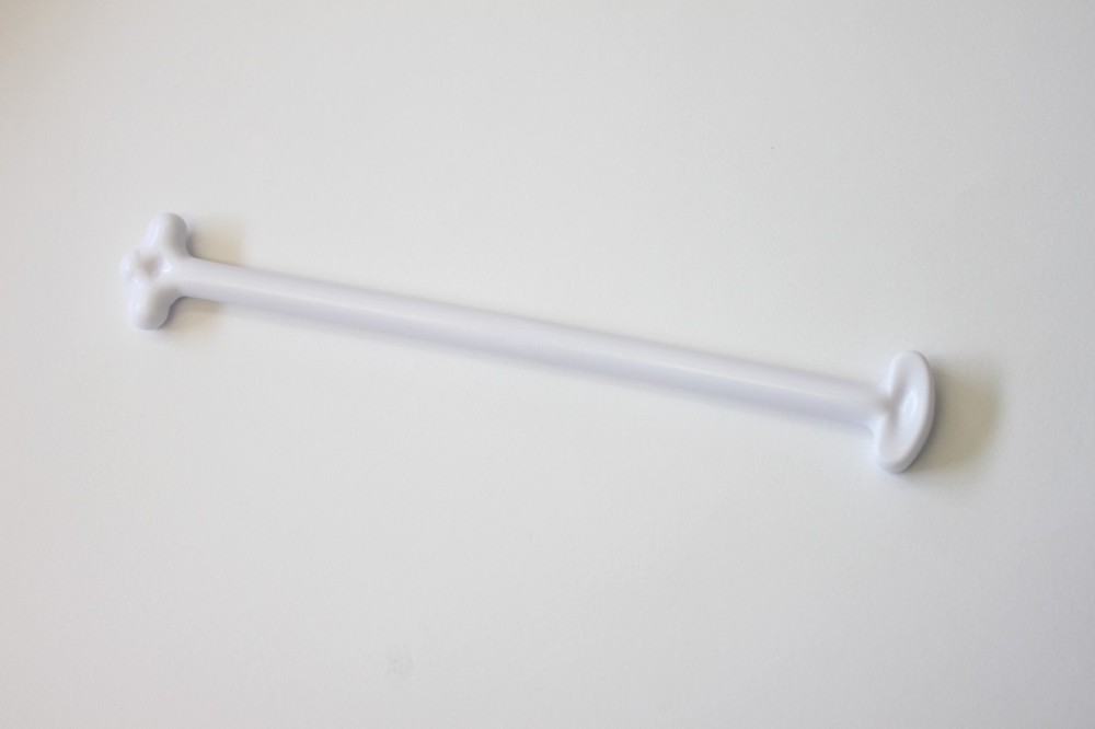 1 set - 6" T-Style Door Catch Latch Holder RV Camper Trailer Cargo Hatch White