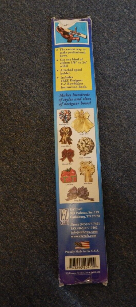 Deluxe EZ Bowmaker With Instructions