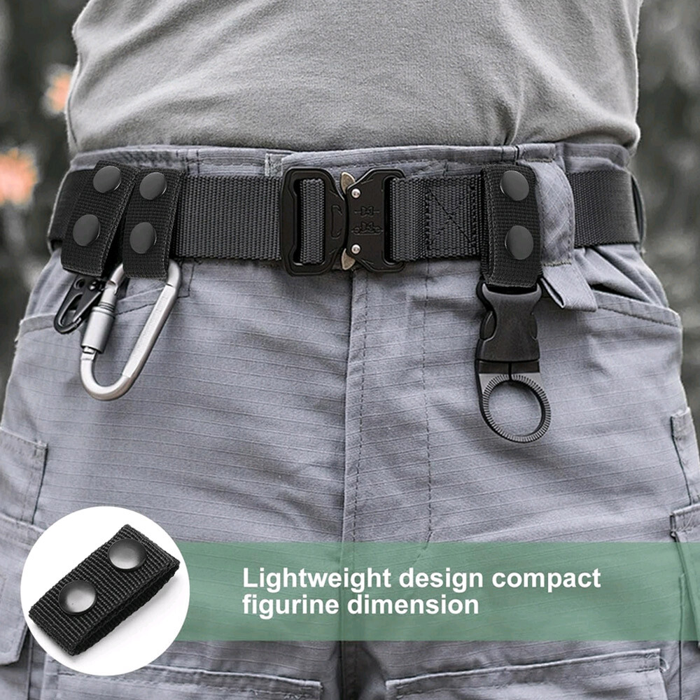 4X Tactical Duty Belt Keeper with Double Snaps Security Tactical Belt Keepers