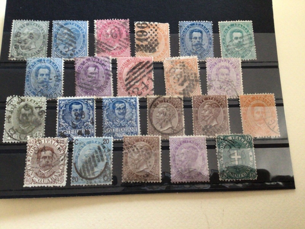 Italy, early  used  stamps A18807