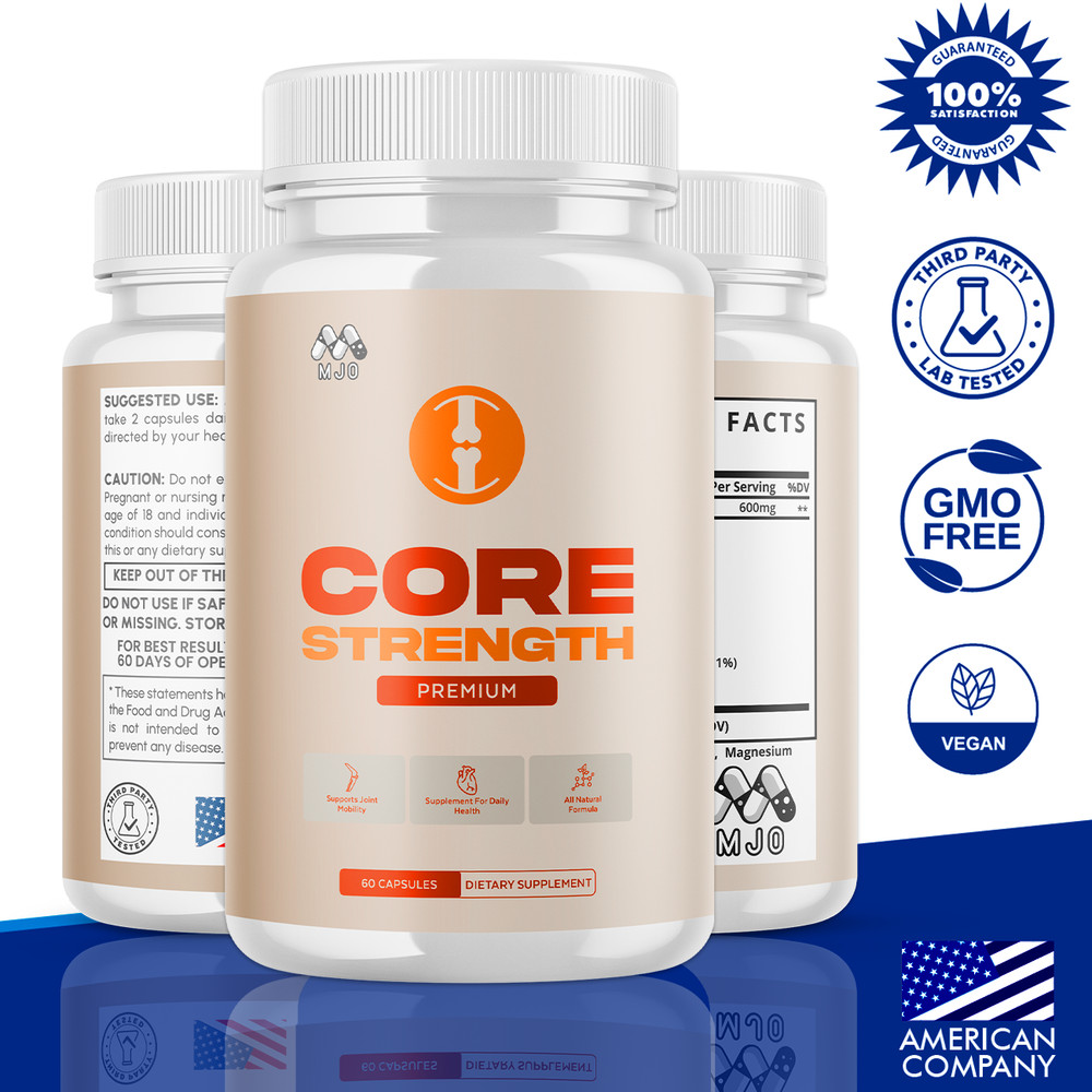 (3 Pack) Core Strength Joint Support Advanced CoreStrength Formula 180 Capsules