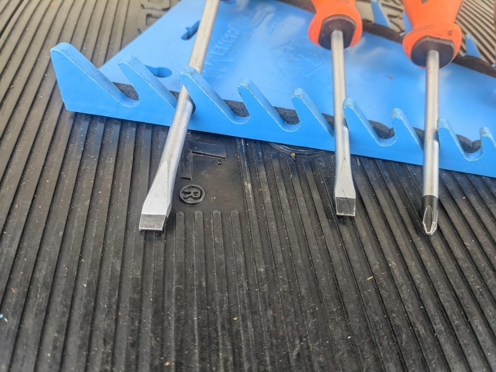 #ay954 Matco Tools 5 Pc Premium Orange Screwdriver Set