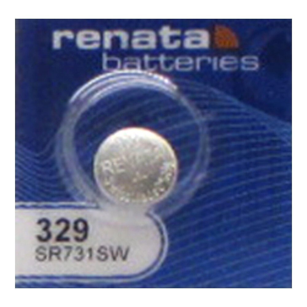 Renata Watch Electronic 329 Silver Oxide Battery 5 Pcs