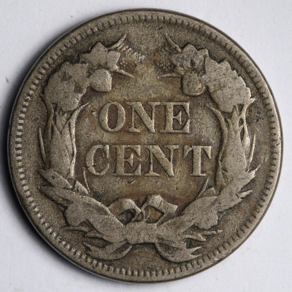 1857 Flying Eagle Cent Penny CHOICE VF E125 KEM