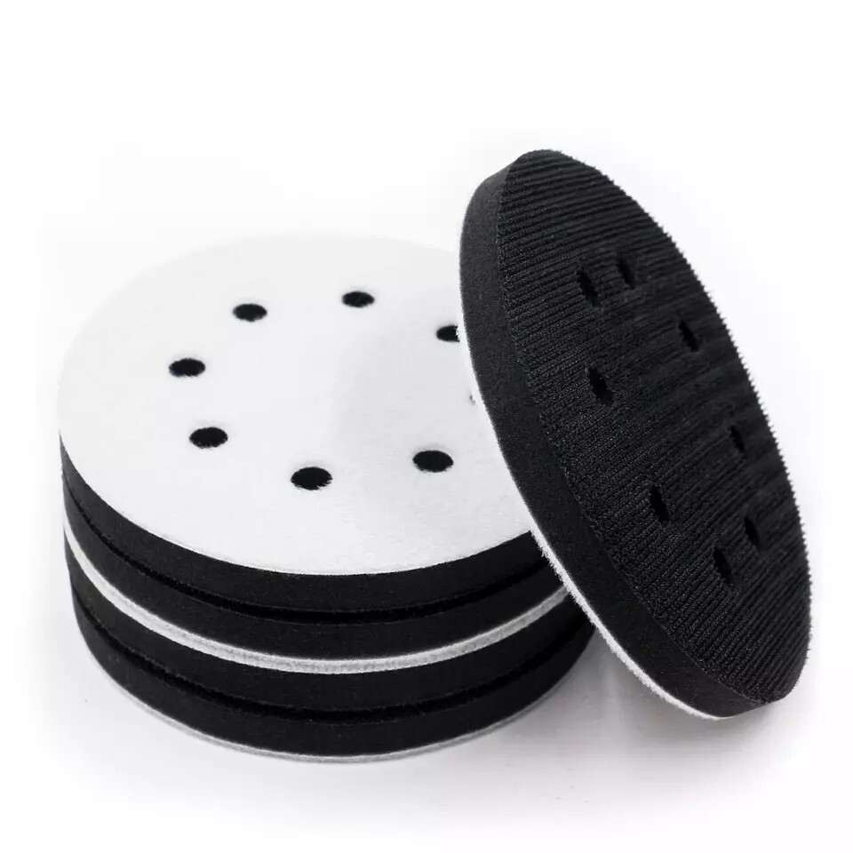 5" Foam Interface Pad Set of 5 Hook & Loop Sander Cushion Pads