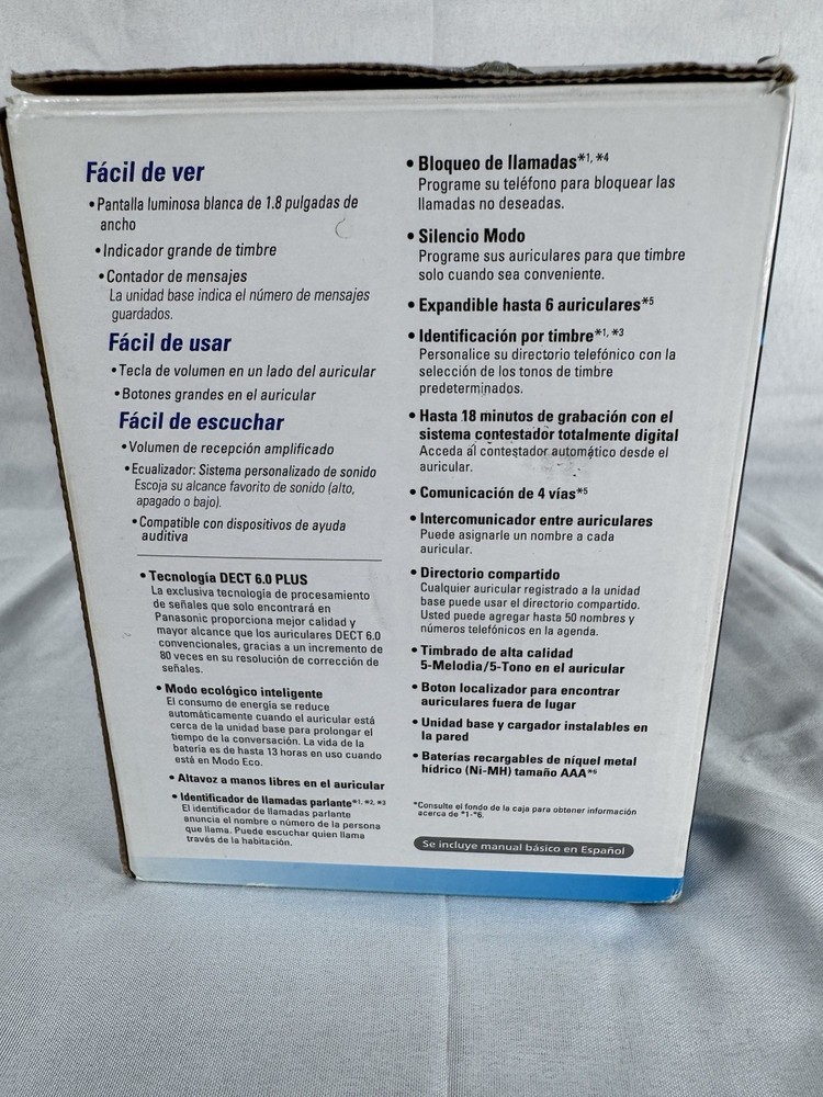 Panasonic KX-TG4732 6.0 Plus