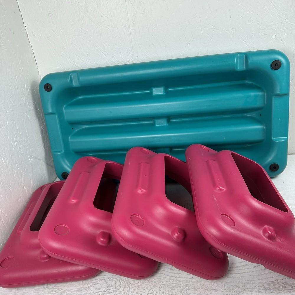 The Step Company Home Workout System Step Platform With 4 Risers 4” 6” 8”