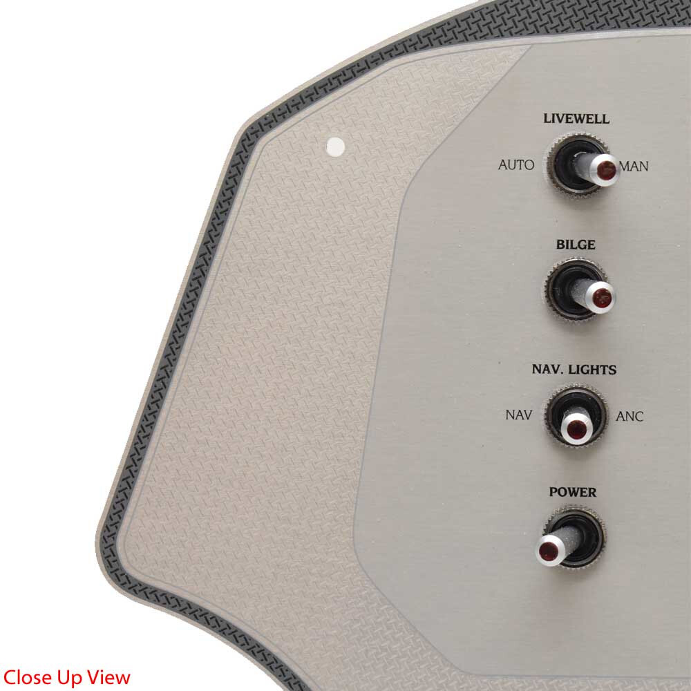 Lowe Boat Switch Dash Panel 2276938 | Stinger 175 195 Aluminum