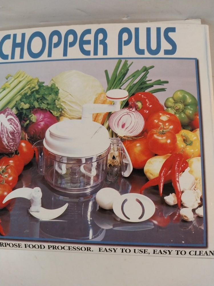 Chopper Plus Salsa maker Mix Chop Measure Seperate
