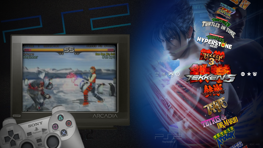 Arcadia Console, Arcade game System