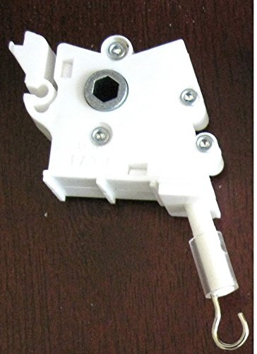 Heavy Duty Low Profile Wand Tilter for 2" Horizontal Blinds, Hex Gear/Hook Conne