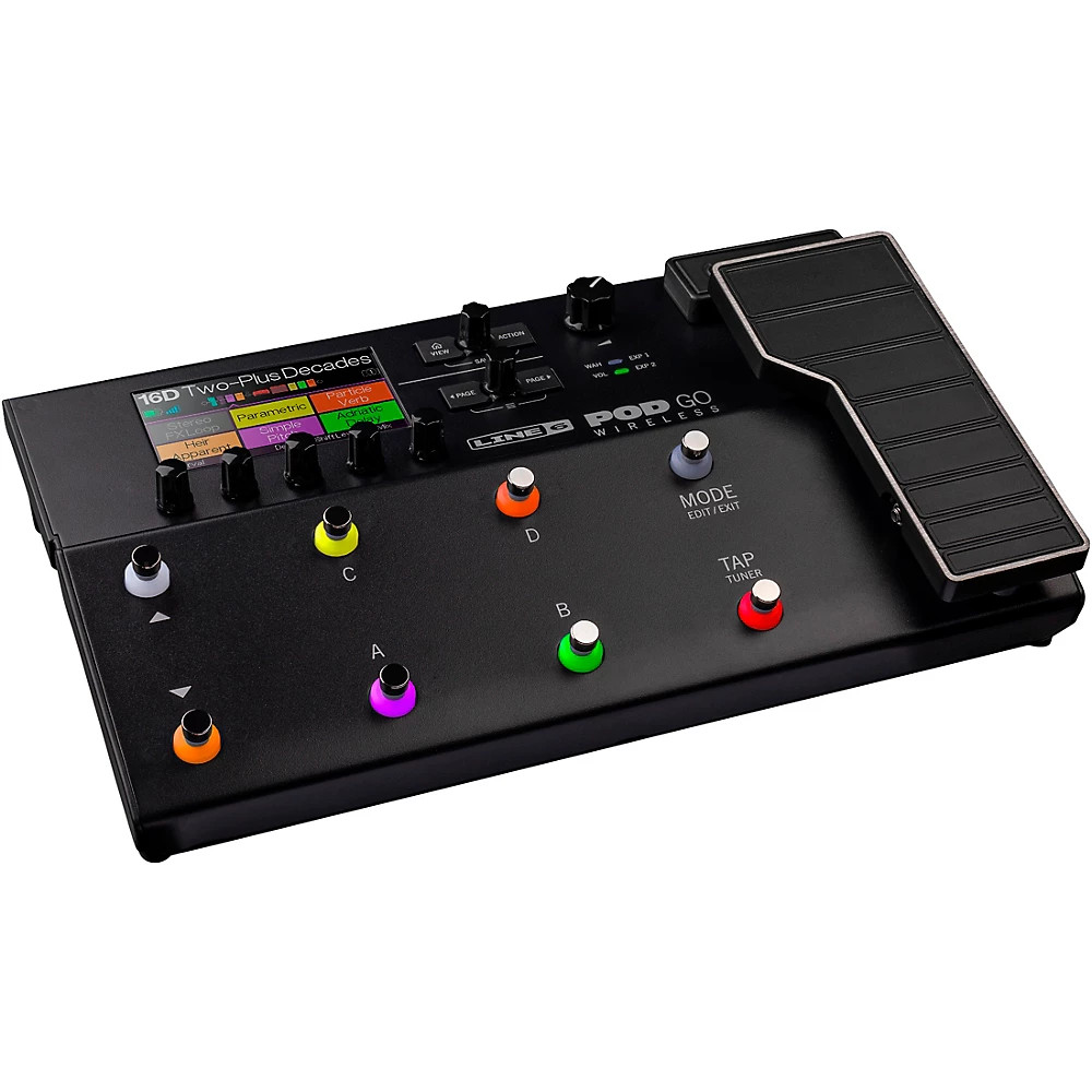 Line 6 POD Go Wireless Guitar Multi-Effects Processor Black