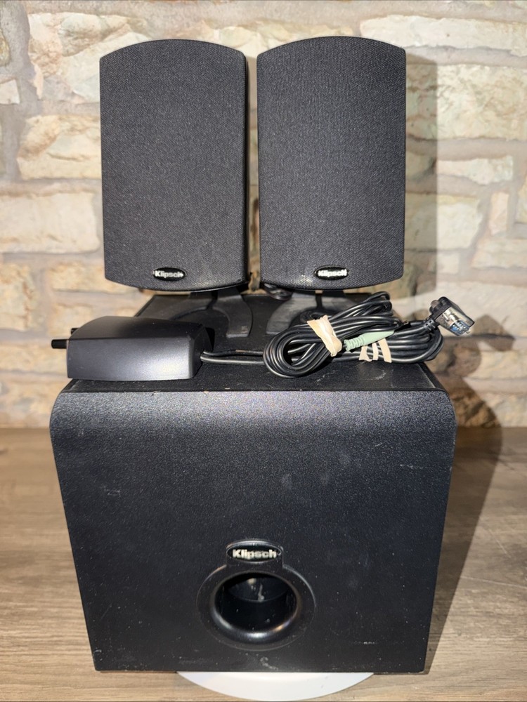 Klipsch ProMedia 2.1 THX® Bluetooth Certified Computer Speaker System. Video!