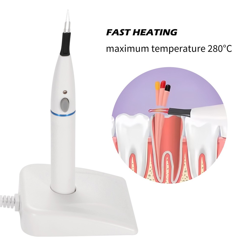 Dental Wireless Endo Obturation System Heated Pen/Gutta Percha Cutter with Tips