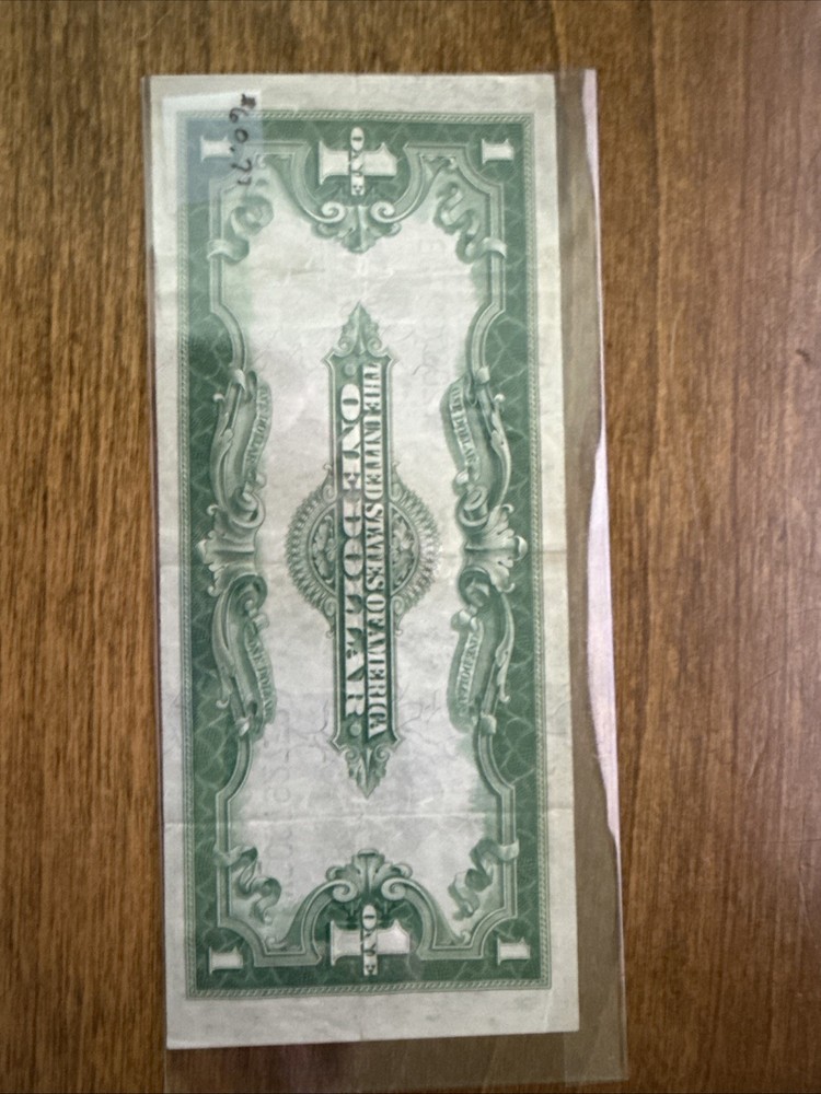 1923 $1 Silver Certificate “ Horse Blanket” Note Blue Seal