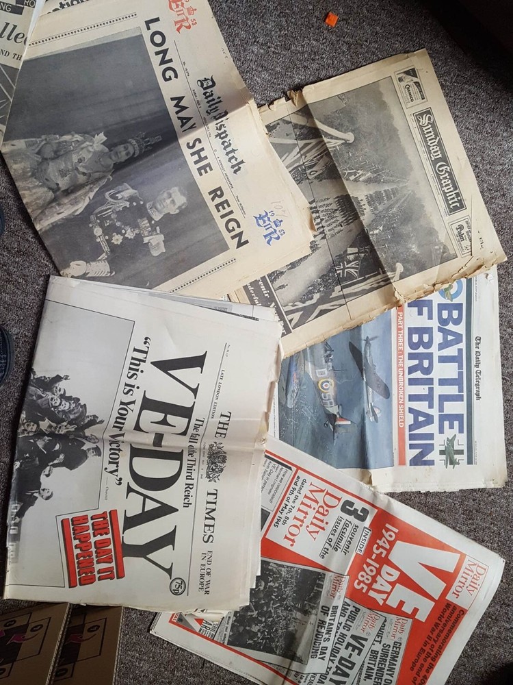newspaper souvenirs and collectables