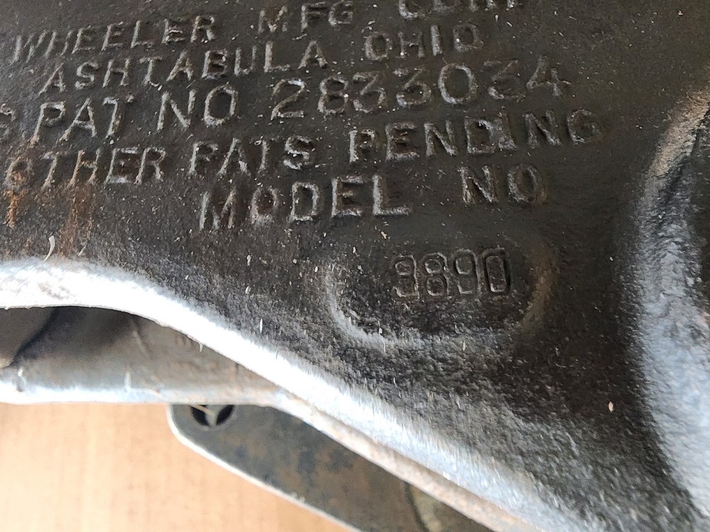 Wheeler-Rex 3890 4"- 24" Hydraulic Pipe Cutter