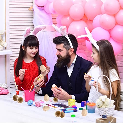 Pcs Paper Mache Easter Eggs, Easter Craft Egg Supplies DIY Blank Paper Mache 30