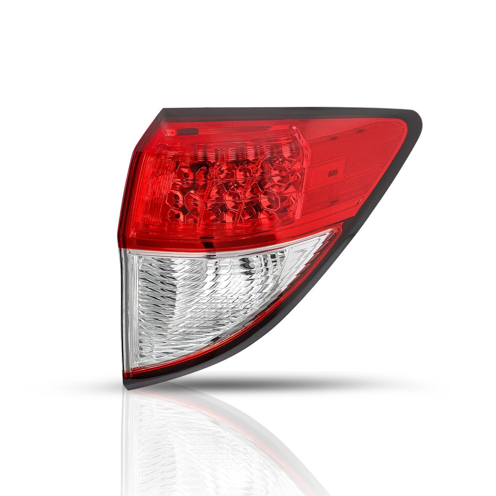 LED Tail Light Assembly for HRV 2016-2022 Right Passenger Side Red Clear