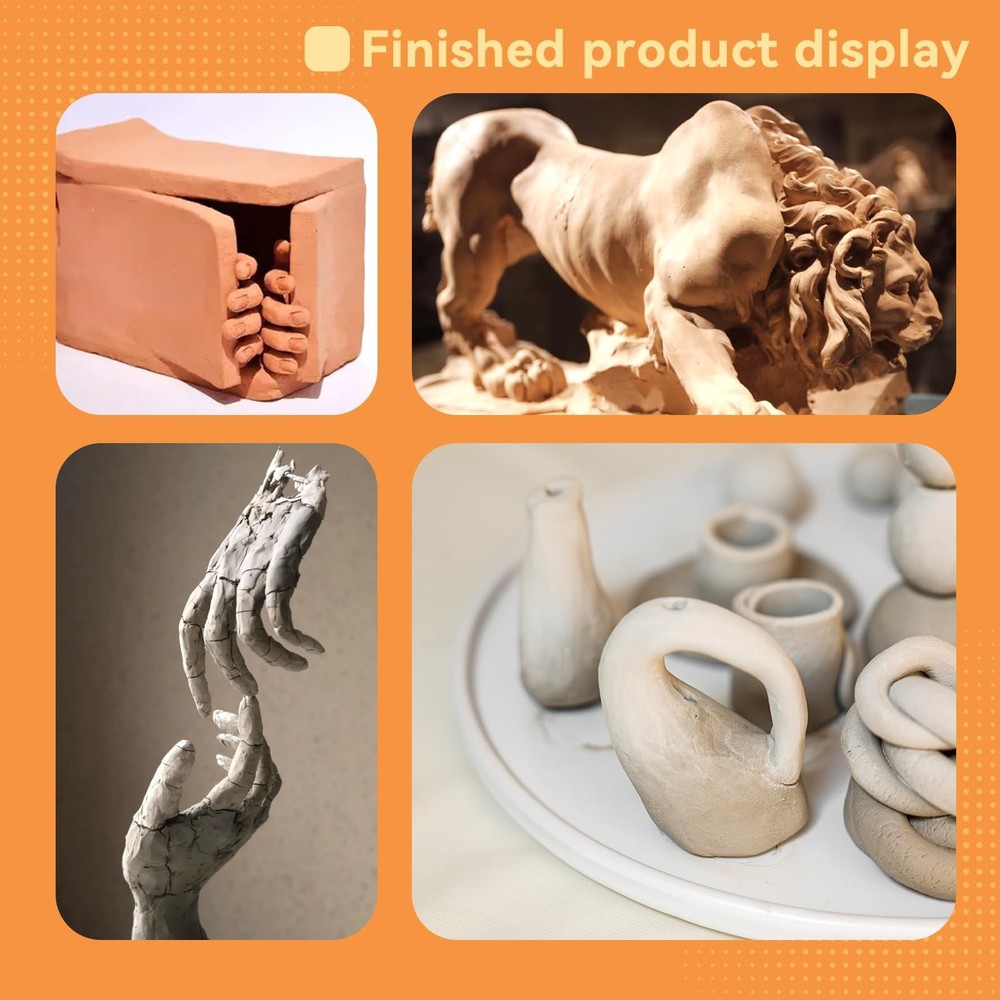 Pottery Tools Kit, Clay Tools Set, Ceramic Tool Kit, Pottery Tools and Suppli...