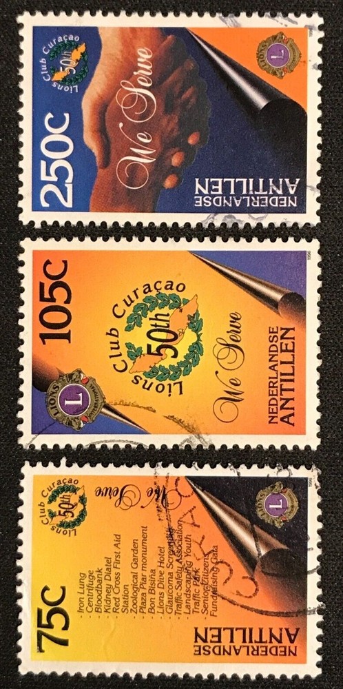 Netherland Antilles SC #757-759 Used Set 1996