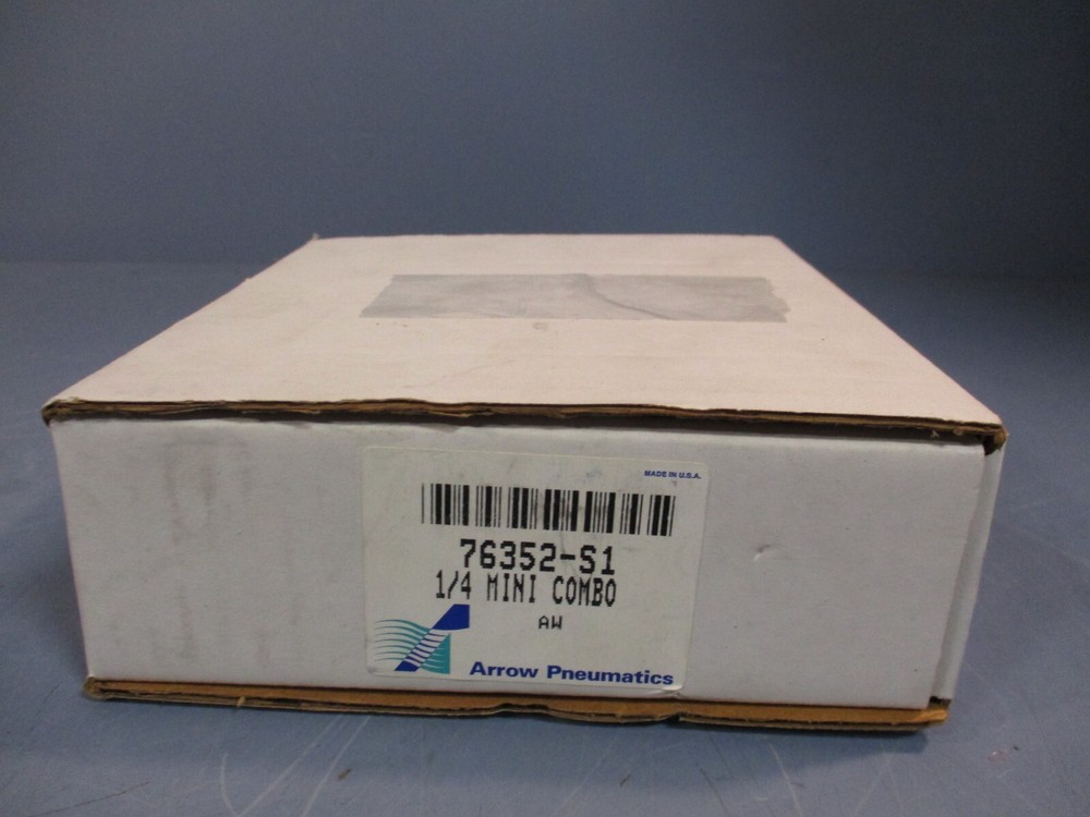 Arrow Pneumatics 1/4 Mini Combo Filter-Regulator 76352-S1