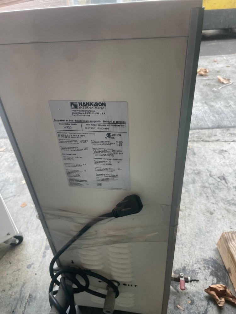 Hankison HITN20 Compressed Air Dryer,20 Cfm Max. Flow