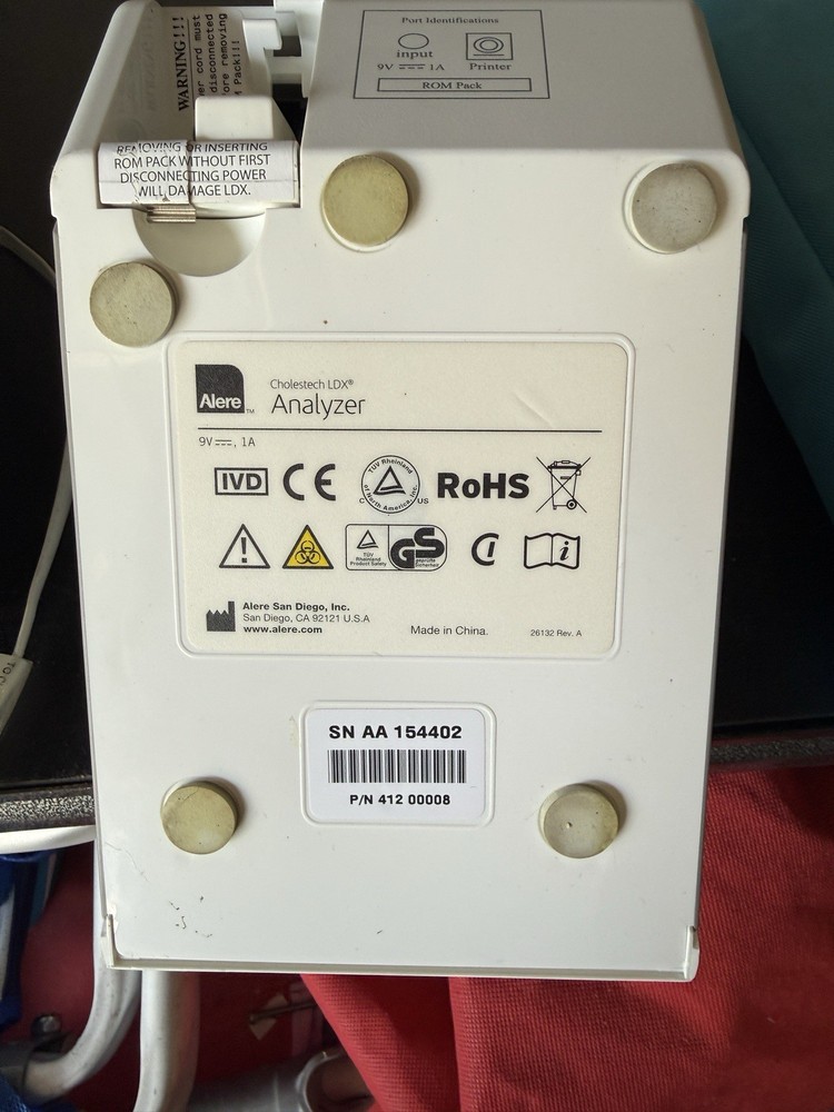 Cholestech LDX Analyzer w/ Printer – Rapid Cholesterol & Glucose Testing –