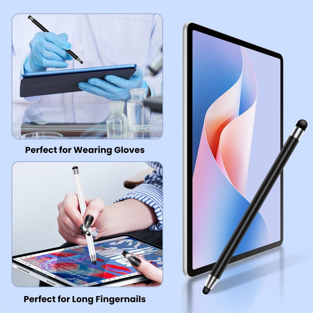 High Sensitivity Touchscreen Stylus 10-Pack - Scratch Protection & Comfort