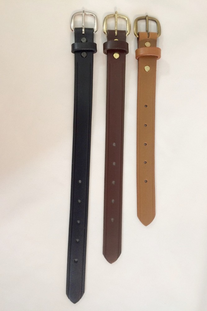 1" Adjustable Cowhide Leather Bag Strap Handle Extenders Extensions 4 colors