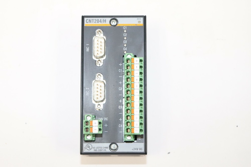 Bachmann CNT204/H 24VDC PLC Counter Module for Industrial Control Systems